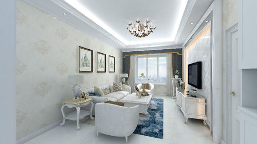 歐式輕奢，演繹雅致生活——亞林西首長家120平三居室裝修實景賞析